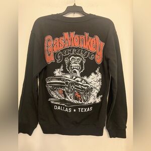 Gas monkey garage crew neck sweatshirt Men’s small